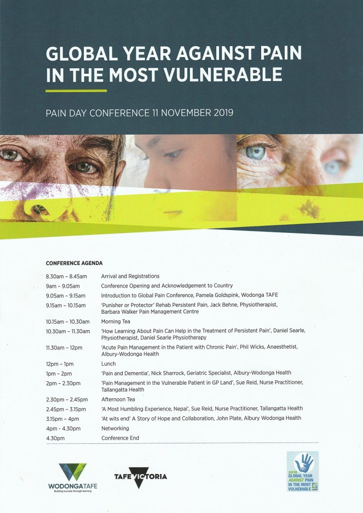 Albury Pain Day conference
