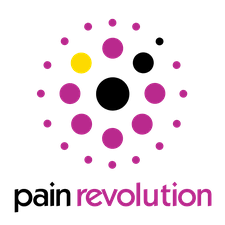 pain revolution logo of dots